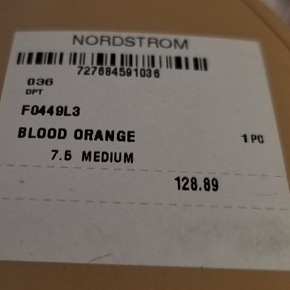 Sam Edelman Yarina Strappy Suede Sandal, Blood Orange Suede, Womens Size 7.5 M - Picture 10 of 11